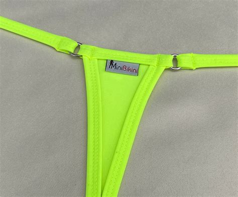 micro thong|Mini Micro Bikini Bottoms .